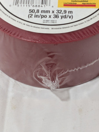3M Polyethylene Film Tape: 2" Wide, 110' Long, 5.0000 mil Thick 701037