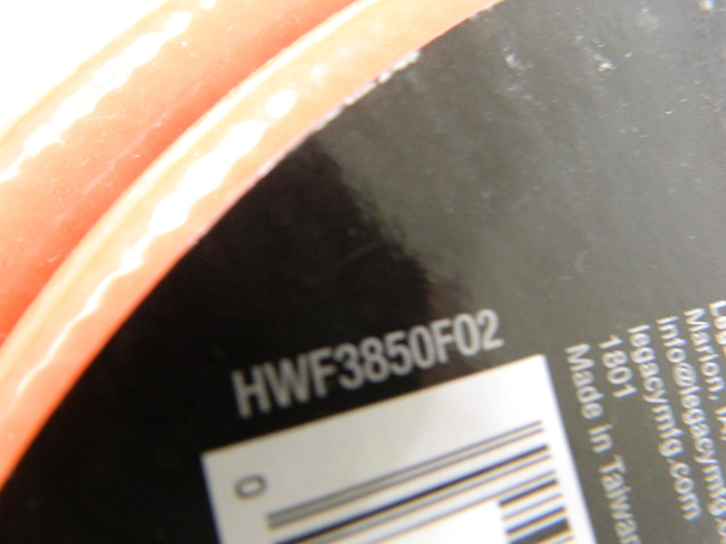 Legacy Workforce Commercial Grade Air Hose 3/8  50  Long Orange PVC HWF3850FO2
