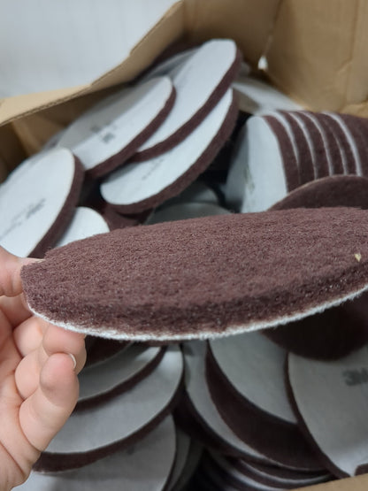 3M Hook & Loop Disc approx 100-150pc: 5" Disc Dia, Aluminum Oxide 7100138331