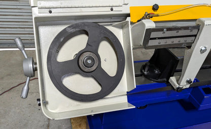 VECTRAX 9x16 Horizontal Bandsaw 110V  1-1/2HP  Step Pulley Drive