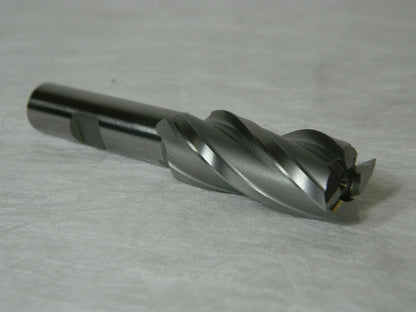 HSS Sq End Mill 11/16" 1-5/8" LOC 1/2" Shank Diam 3-5/8" OAL 4 FL 27611