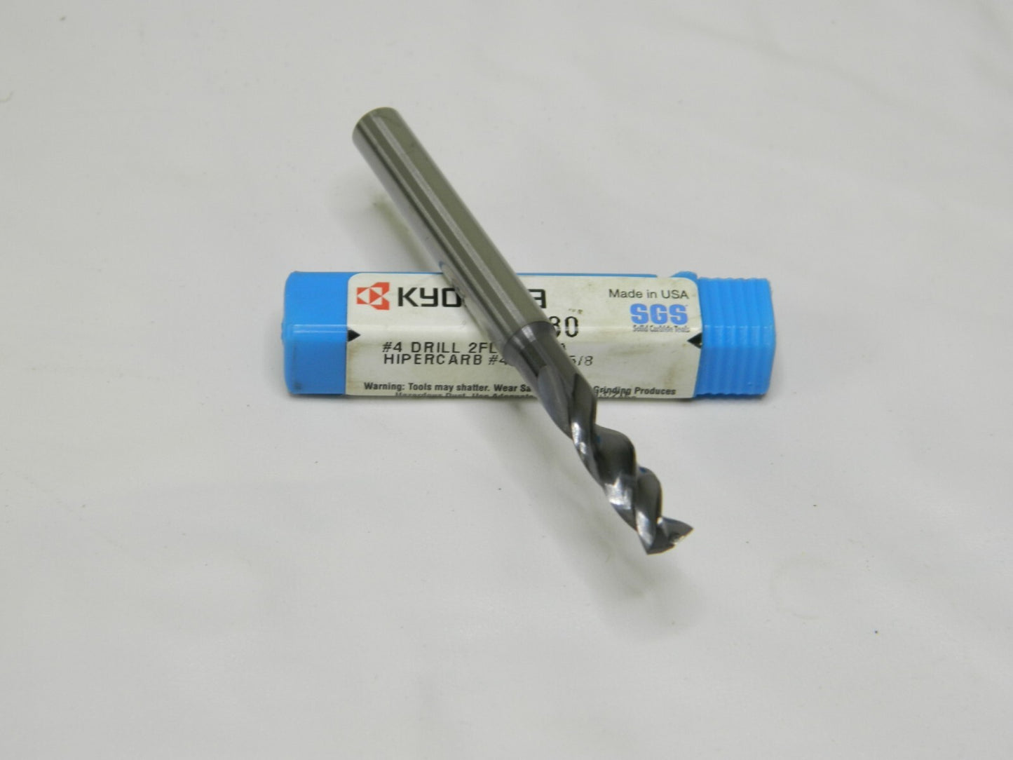 SGS SC Screw Machine Length Drill Bit: #4, 145 ° Point 51780