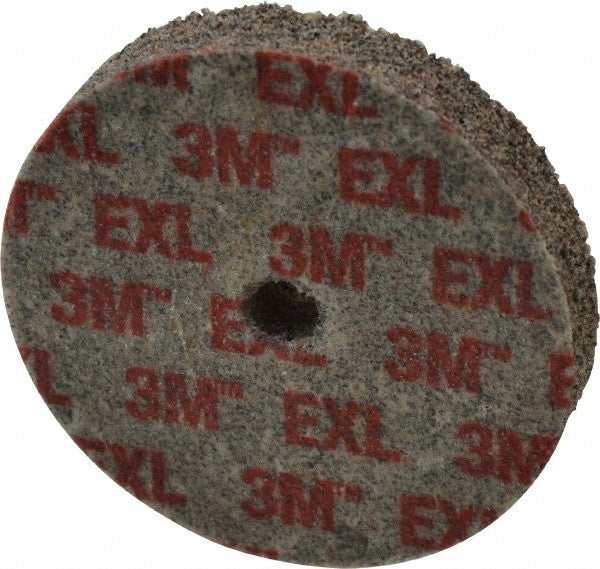 3M Deburring Wheel: 3" Dia, 1/2" Width, 3/8" Hole Qty 20 61500128