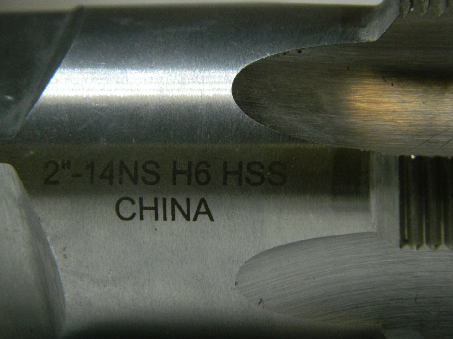 Interstate HSS Standard Bottoming Hand Tap 2-14UNS 6Fl 5 OAL H6 Limit 04879128