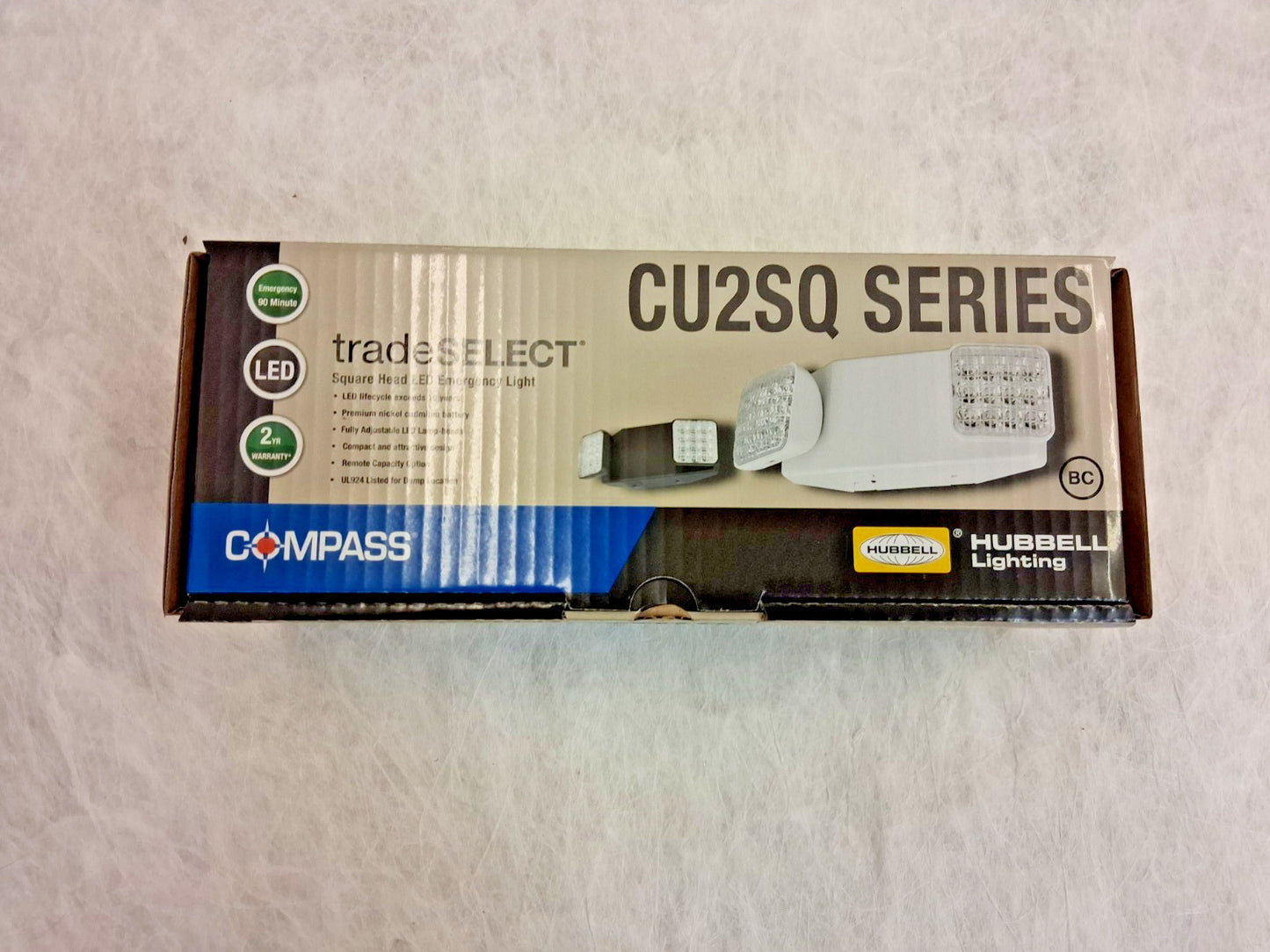 Hubbell Lighting 2 Head LED Emergency Lighting Unit 16972663