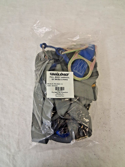 Pro-Safe Fall Protection Harness 350lb 2XL PS-HQC-12