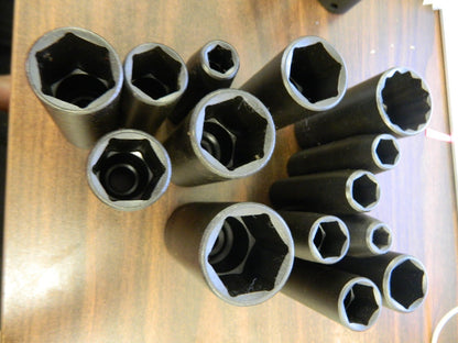 PROTO Deep Impact &amp; Thin Wall Socket Set: 14 Pc  J74117
