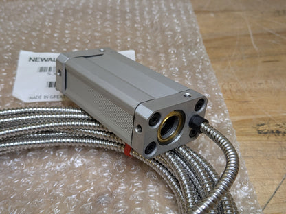 Newall Spherosyn 300 Encoder Reader Head w/ Armored Cable S3001009D070