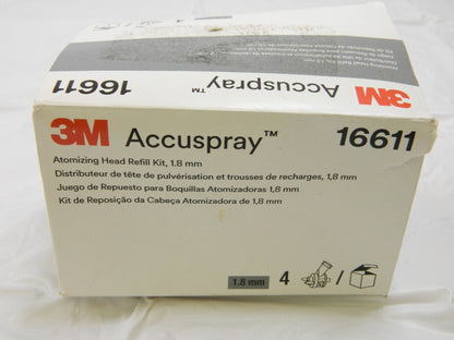 3M Paint Sprayer Atomizing Head 1.8mm Qty 3 (16611) 7000000500