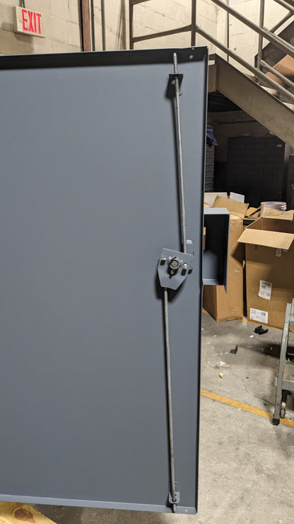 Durham Heavy Duty Job Site Storage Cabinet 3-Shelf 64 x 24 x 62 Scratch N Dent