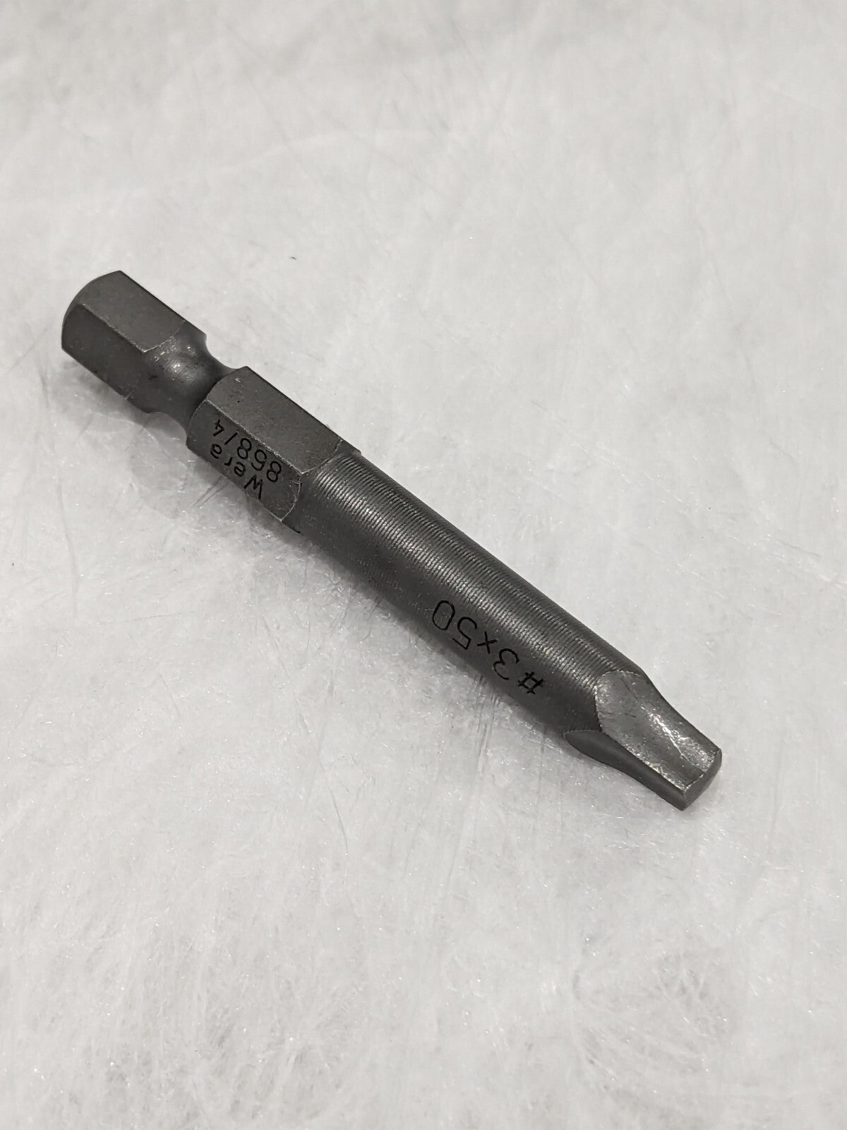 WERA Power Screwdriver Bit #3 Speciality Size, 1/4" Hex Drive Qty 49 050601