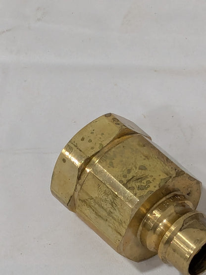 PARKER Hydraulic Hose Valve Fitting: 1/2", 1/2", 2,000 psi BVHN8-8F