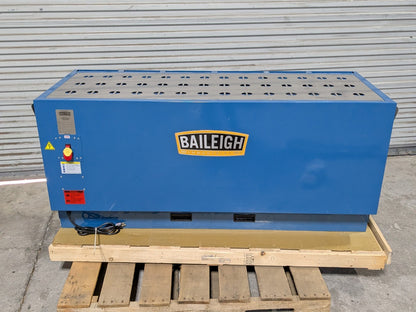 Baileigh Industrial Downdraft Table 59" x 22" Work Area 1790 CFM Dual Motor USED