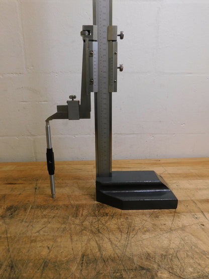 Pro-Grade Vernier Height Gage 0 to 18" Measurement 0.001" Graduation 6