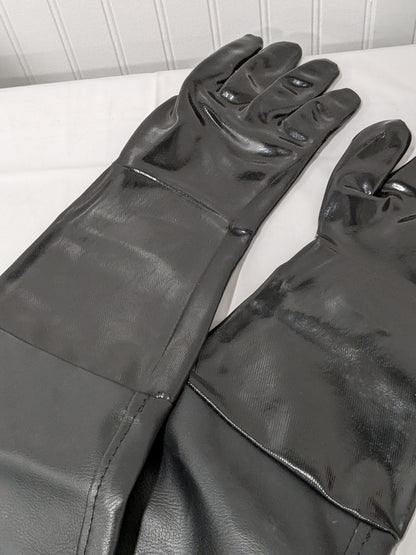 Cotton-Lined Neoprene Sandblasting Gloves, 33" OAL, 1 Pair Sz L 6033/11ECO