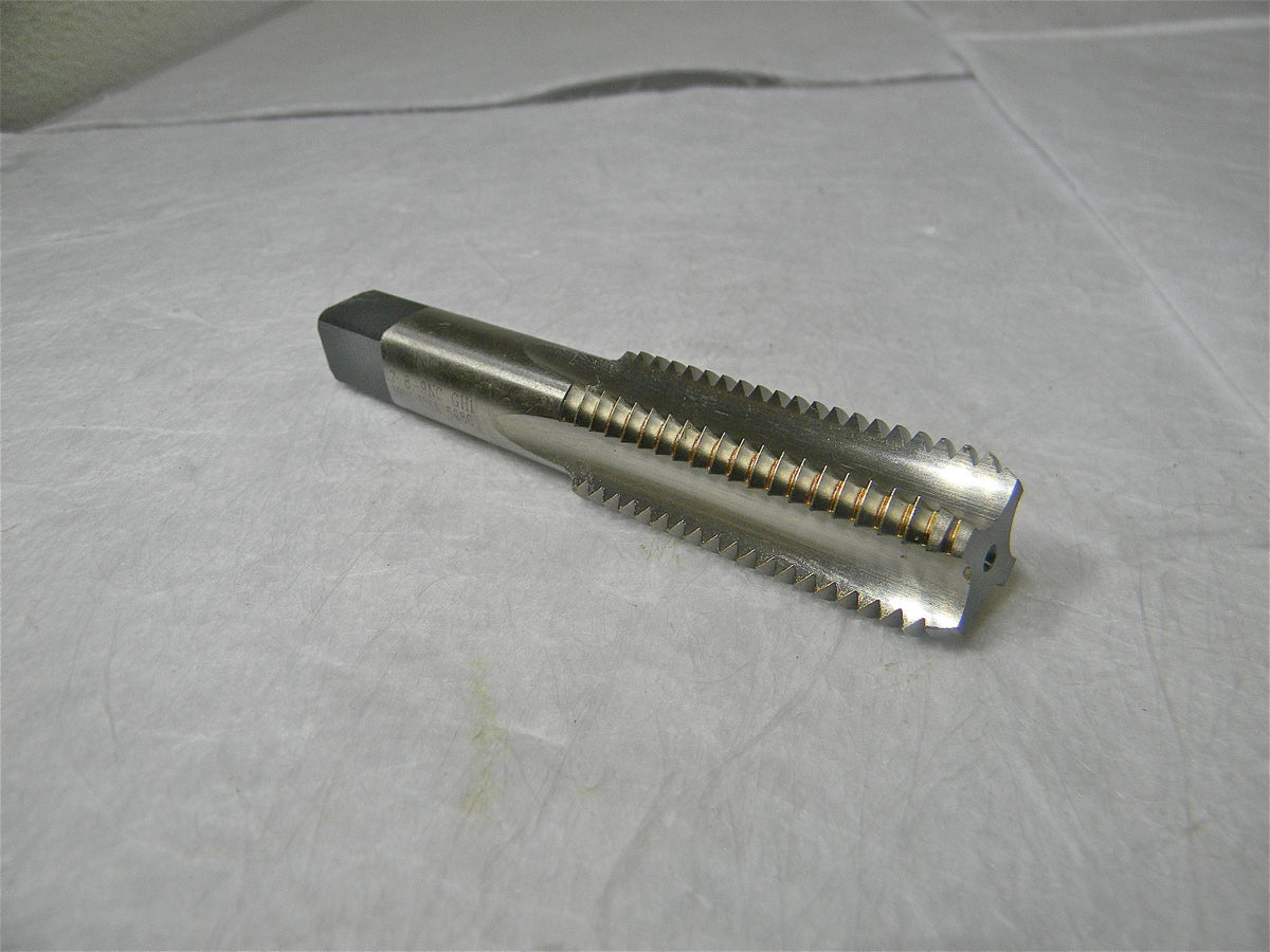 Pro-Grade HSS Straight Flute STD Tap 7/8"-9 UNC 4Fl RH 4-11/16" OAL 64