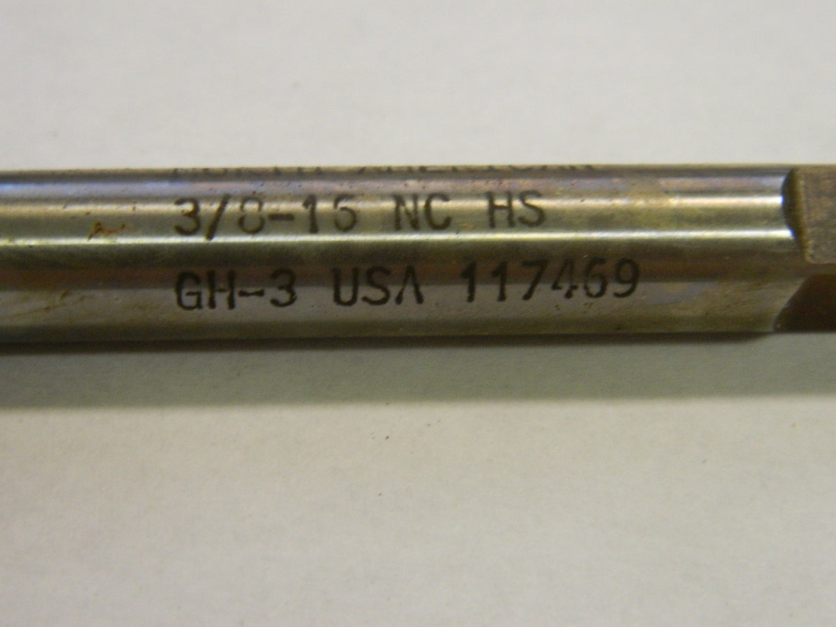 North American Spiral Pointed Tap 3/8-15 NC HS GH3 QTY 2   117459