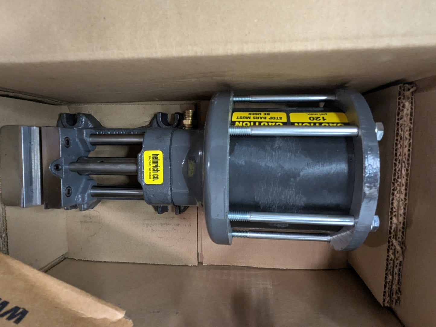 Heinrich Machine Vise Single-Station 3-1/8" Jaw Opening DA-3301