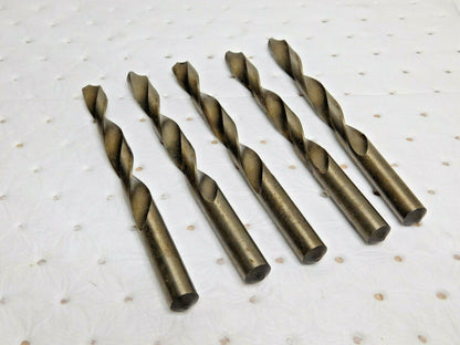 Cleveland Jobber Drills HSS 31/64" Qty 5 04055
