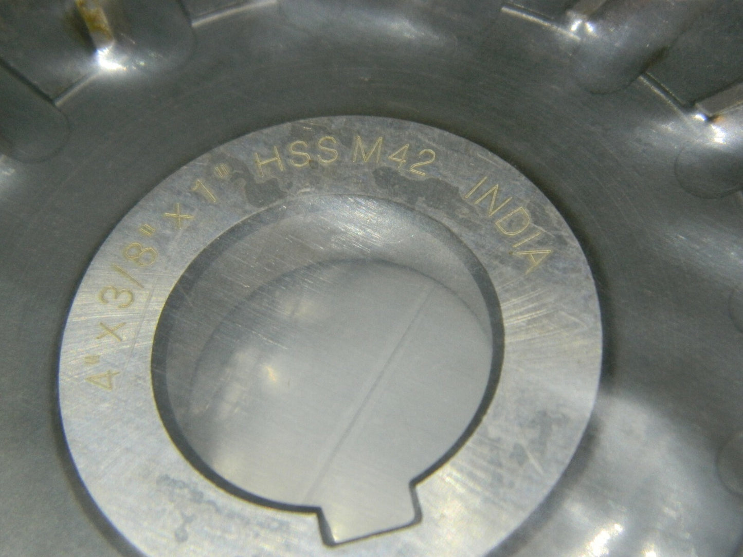 Interstate Straight Tooth Side Milling Cutter 4" x 3/8" x 1" M42