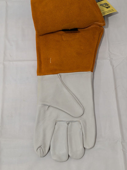 Steiner Welding Gloves: Steiner Sz M, Cowhide Leather 0217-M