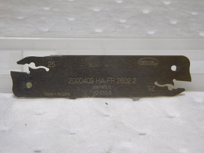 Hertel Indexible Cutoff Blade 0.984 Max DOC 2mm Blade W x 26mm Blade H 2000409