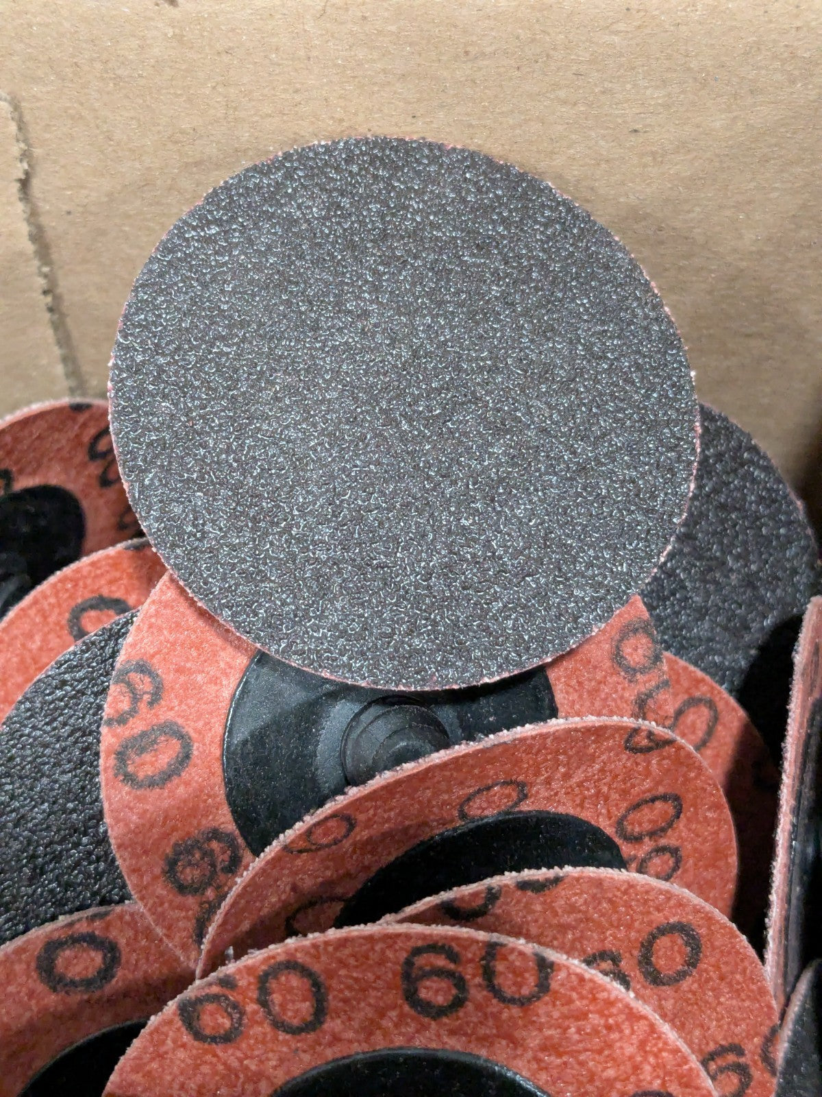 Norton Quick-Change Disc: Type R, 2" Dia, 60 Grit, AO Qty 100 69957399709