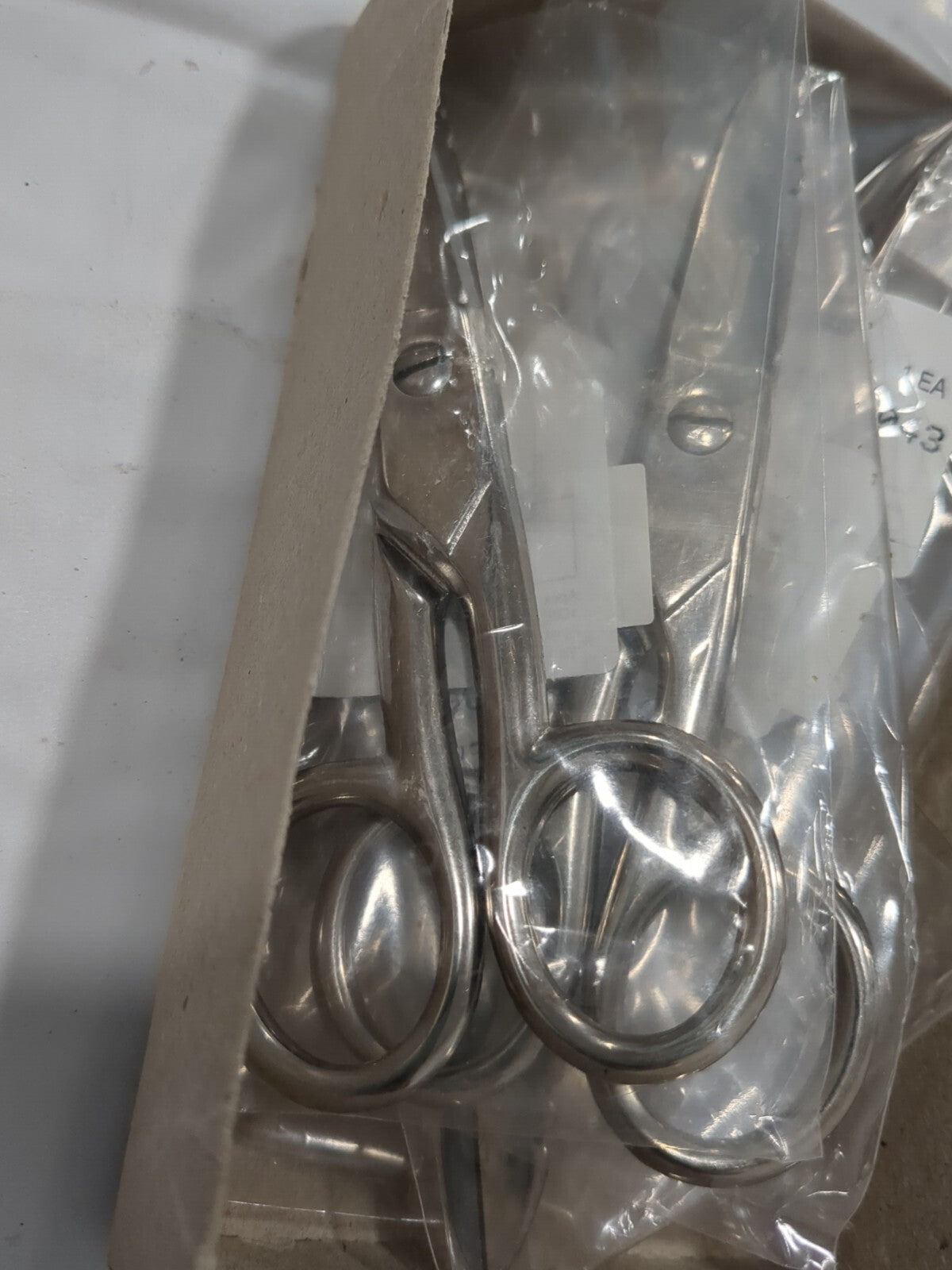 Wiss 6pk of  1-7/8"LOC  Nickel Plated Scissors Serrated For Electrical 06650741