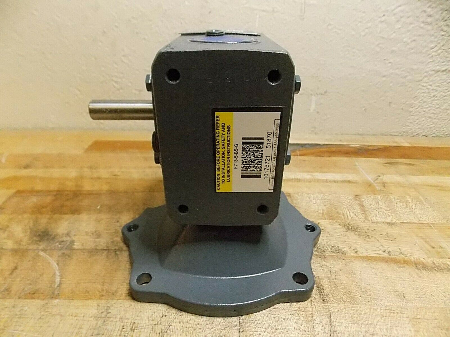 Boston Gear Speed Reducer 5:1 Ratio 350 RPM Output 56C NEMA 51870 REPAIR
