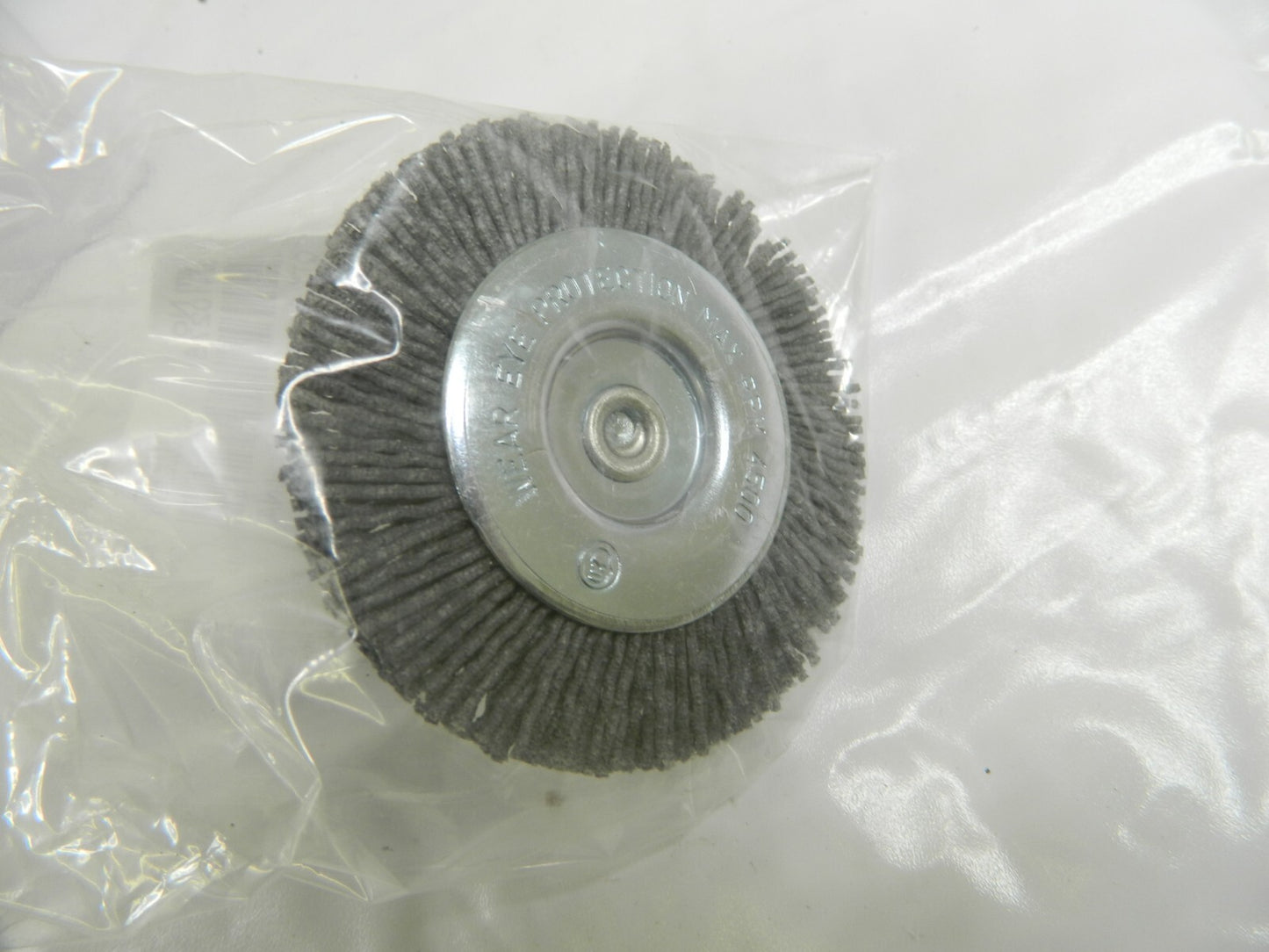 Wheel Brush: 3" Wheel Dia, Crimped Nylon, 4,500 RPM Qty 11 3807506590R