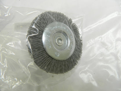 Wheel Brush: 3" Wheel Dia, Crimped Nylon, 4,500 RPM Qty 11 3807506590R