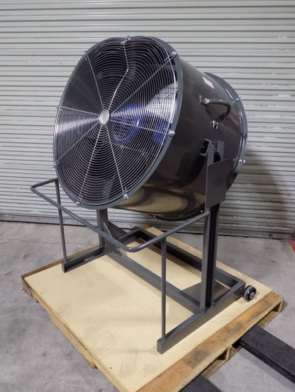 Industrial Direct Drive Fan w/ Stand 36" Blade 3 HP 230/460v 3 Ph Parts / Repair