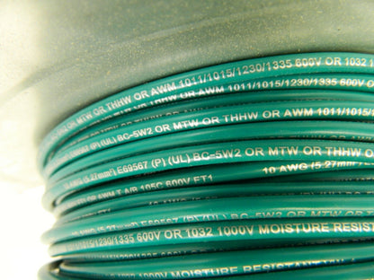 Southwire Green Machine Tool Wire 10 AWG 105 Strand 411050505