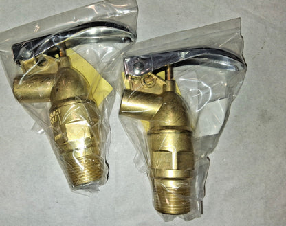 Wesco Industrial Products Brass Rigid Drum Faucet 3/4" NPT 2 Qty 272080
