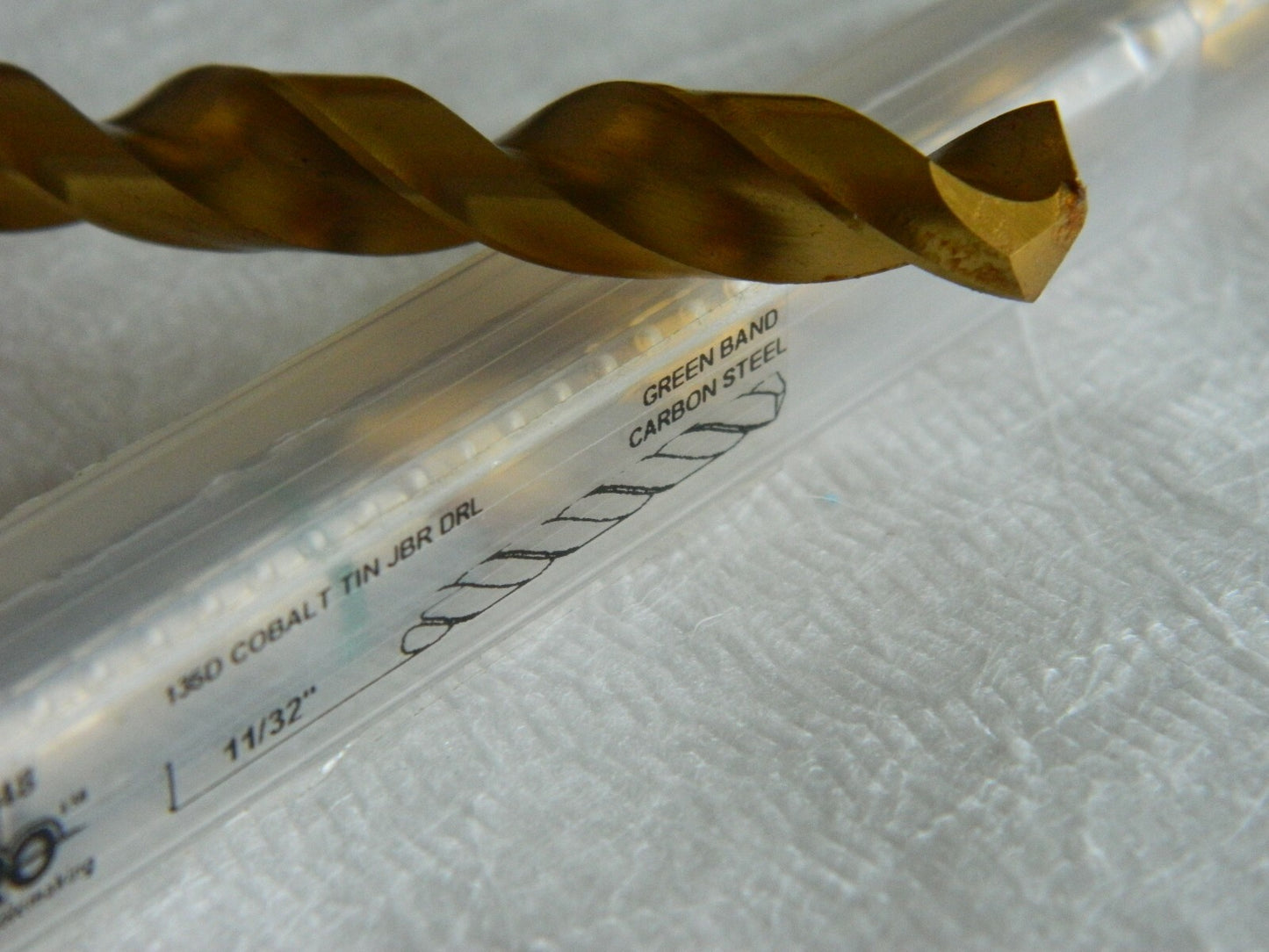Accupro 11/32" 135º Point Angle  Cobalt Jobber Drill Qty. 2  02375848