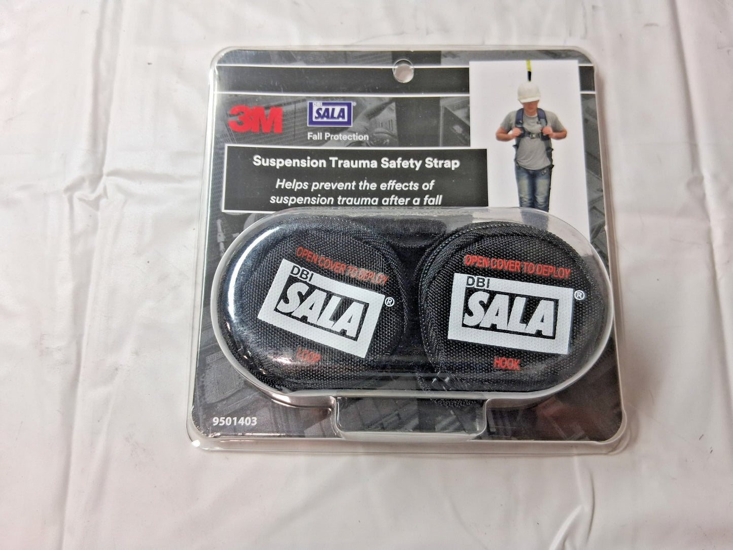 DBI-SALA LT WT BLK 1/PR TRAUMA SAFETY STRAPS 41095191