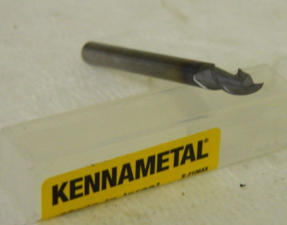 Kennametal Carbide Single Square End Mill AADF0188J2A KC625M 2FL QTY 2. 5051477
