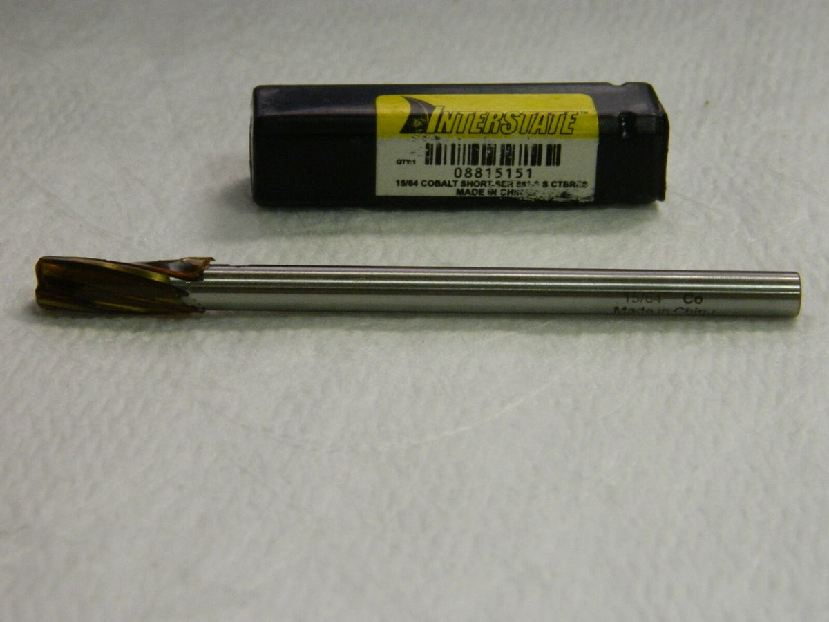 Interstate Interchangeable Pilot Counterbore 15/64" Diam 08815151