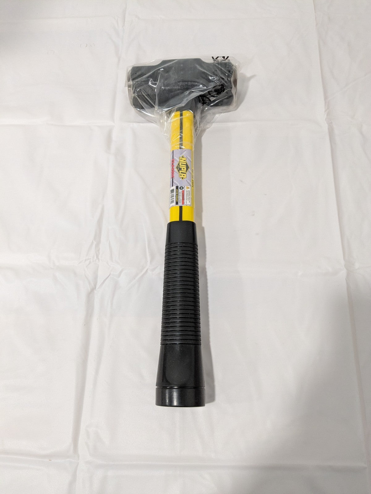 NUPLA 3 lb. Sledge Hammer: 14" OAL, Steel Head, Fiberglass Handle 75.27-030