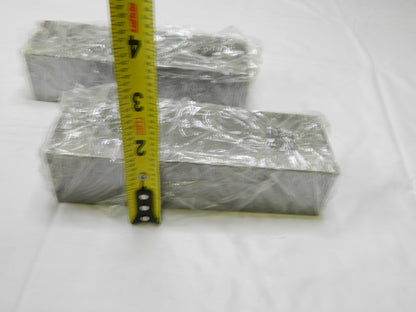 GIBRALTAR Vise Jaw: 6-1/8 Wide, 2 High, 1-1/2 Thick, Flat Qty 2 428-1068