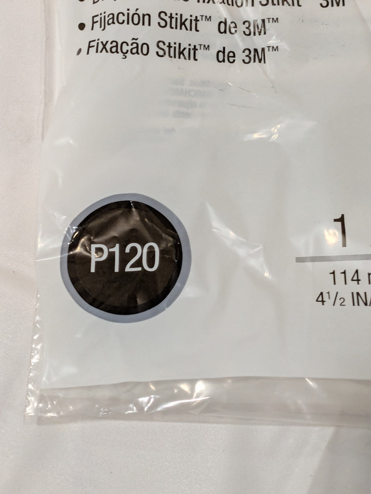 3M Stikit Gold Sheet Roll 236U 02696 4.5"x20 yd P120 7010361692