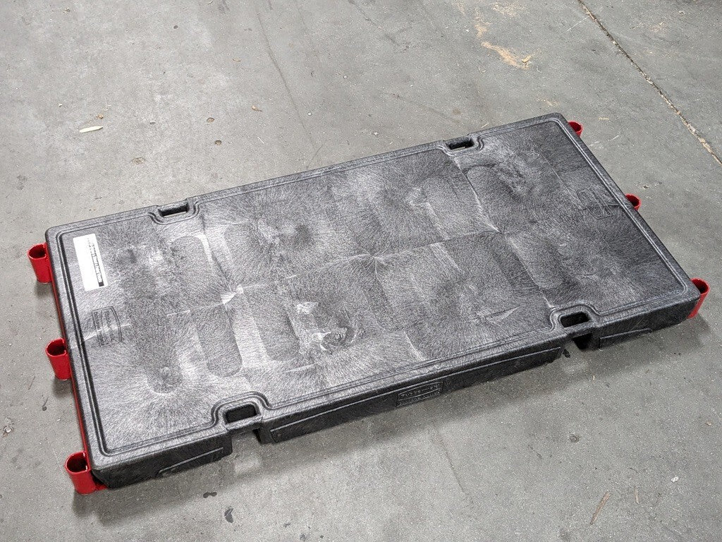 Rubbermaid Sheet and Panel Truck 48 x 24 Platform 2000 lb. Capacity FG446800BLA