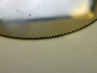 Pro 4" Diam  1" Arbor Hole Diam 220 Teeth Solid Carbide Jeweler's