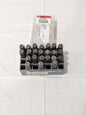 C.H. HANSON Heavy-Duty Stamp Set: 3/8" Character, 23 pc 21151 INCOMPLETE