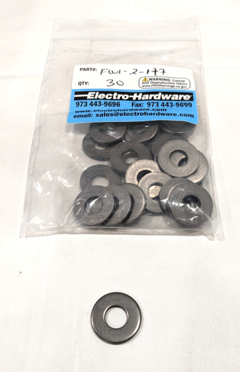 Electro Hardware USS Flat Washer 17-7PH SS 3/8ID x 7/8OD *QTY 30*  FW1-2-177