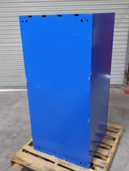 Vidmar Industrial 2-Door Storage Cabinet 60 x 27 x 27 LOCKED SHUT w/ NO KEYS