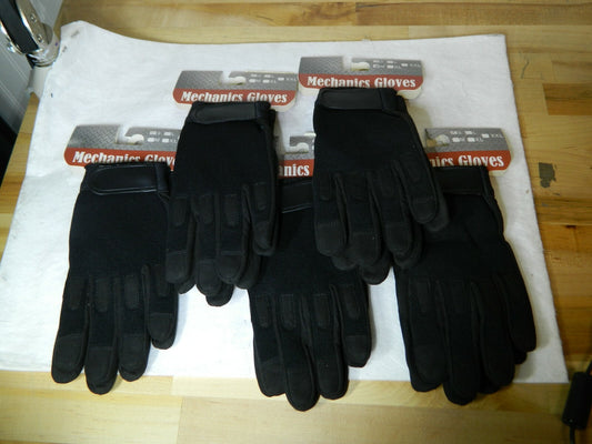 Ability One Size S (7) Synthetic Leather Anti-Vibration/Impact Glove Qty 5 Pairs