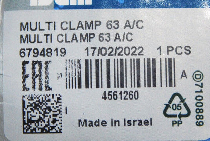ISCAR Multi-Clamp Rotary Fixture 1 Position MULTI CLAMP 63 A/C 4561260 DAMAGE
