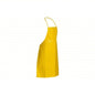 DUPONT 100pc yellow Disposable&ChemicalResistant Apron 36"Length 10.00 mil Thick