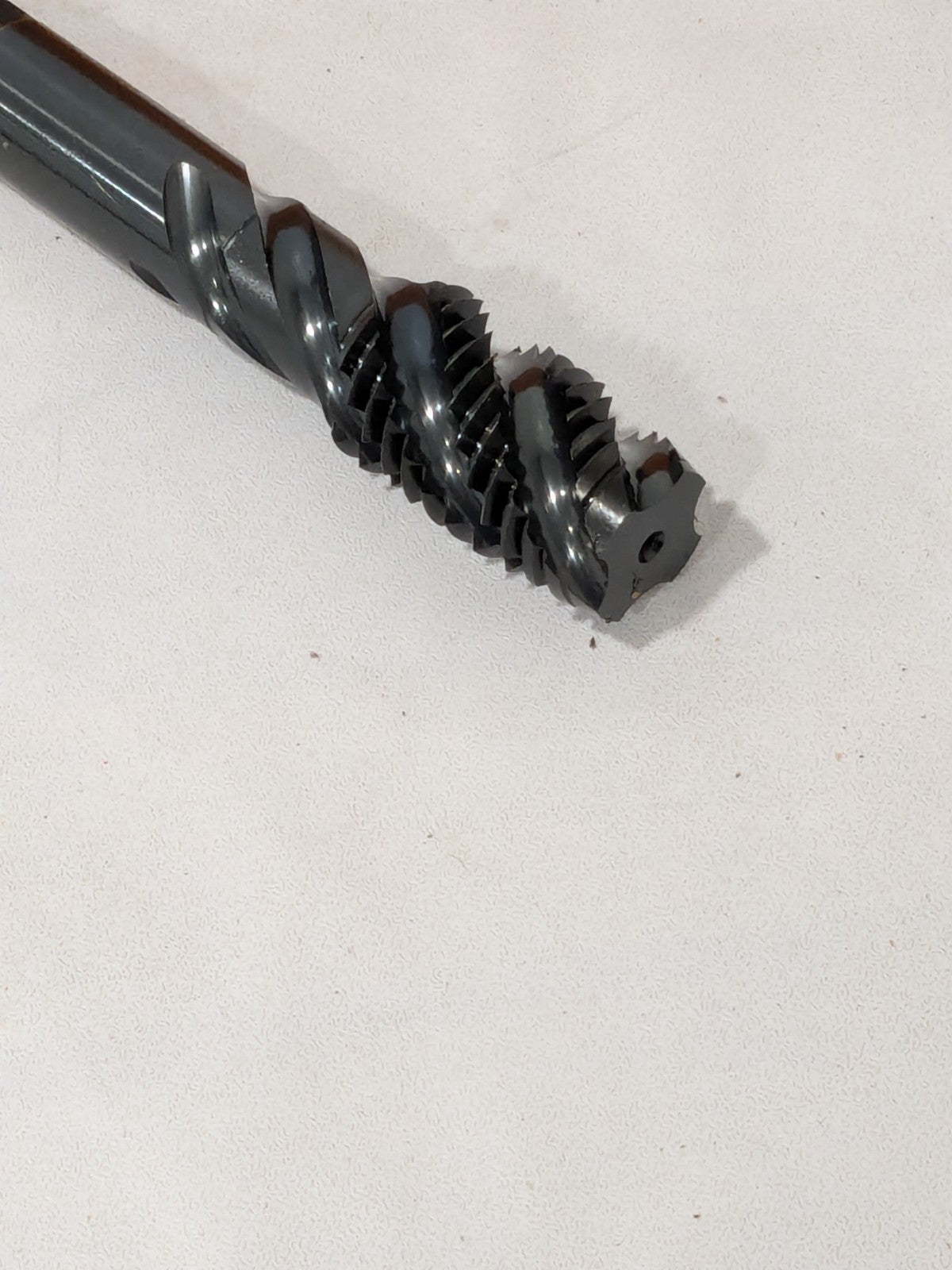 Hertel Spiral Flute Tap: 3/4-10, UNC, 4 Flute, Plug Chamfer, HSS, Oxide 09235482
